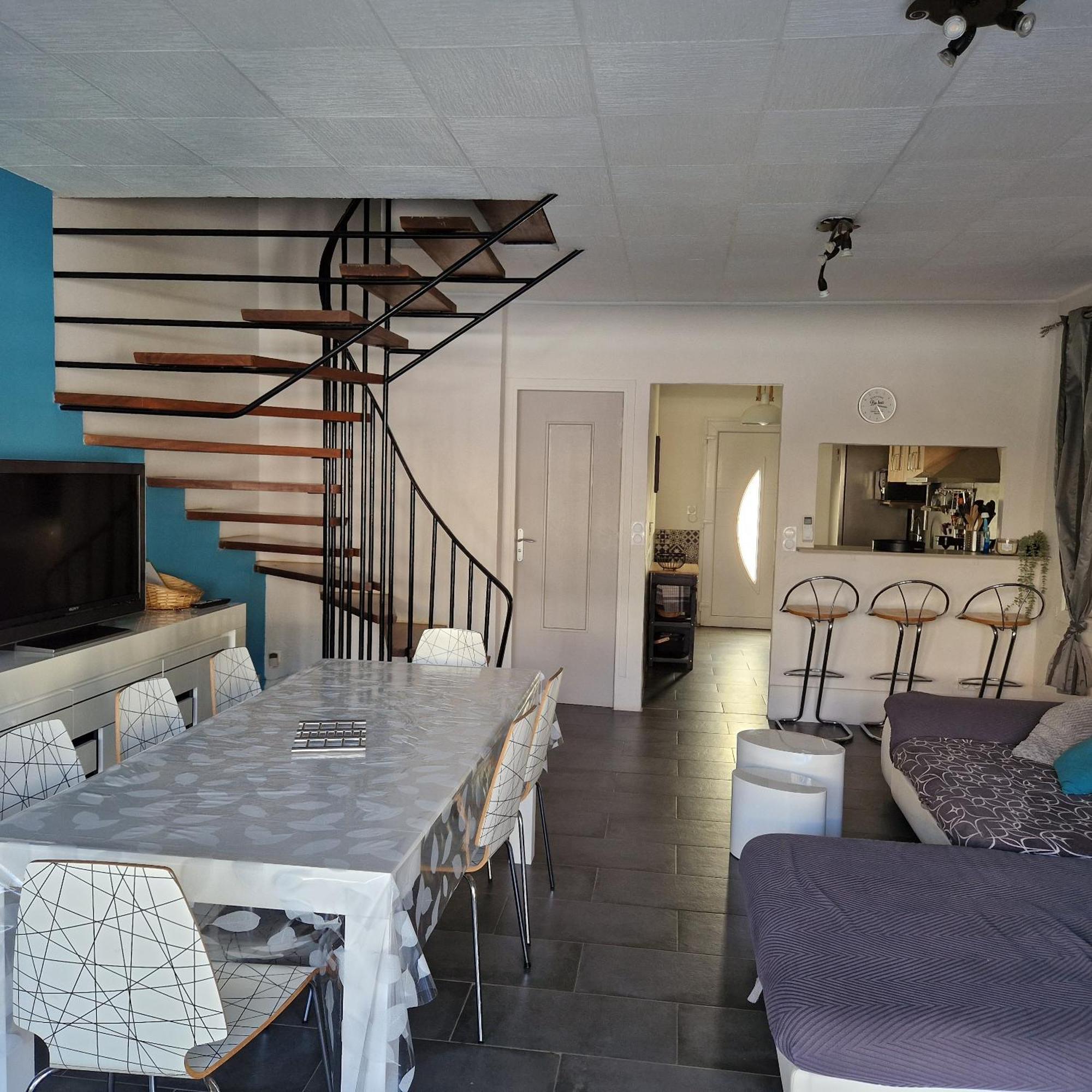 Location Bord De Mer, Villa De Vacances 6-8 Personnes - Jardin Вальрас-Пляж Экстерьер фото